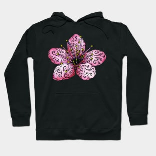 Swirly Cherry Blossom Hoodie